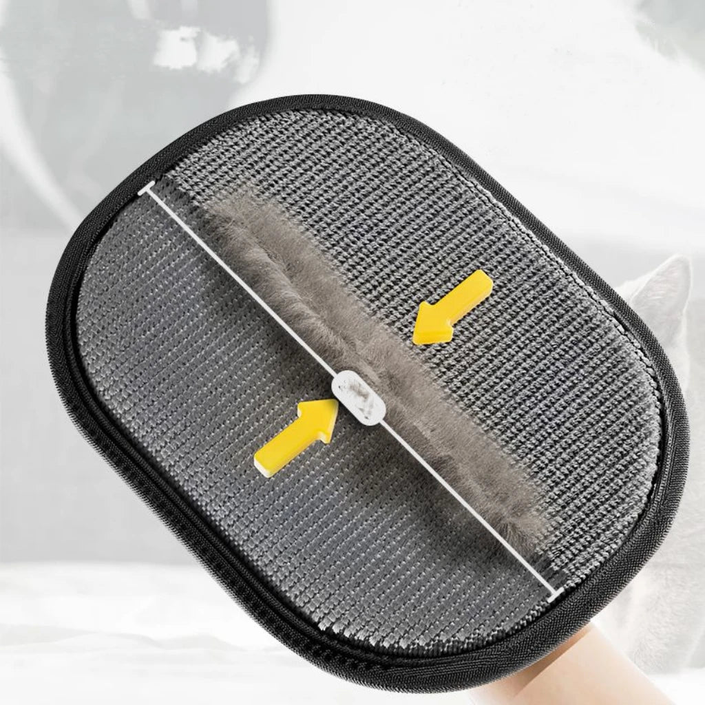 Gants d'épilation électrostatiques pour animaux de compagnie, gants d'épilation à poils collants, collecte de poils de chat, outil de nettoyage des poils de chat