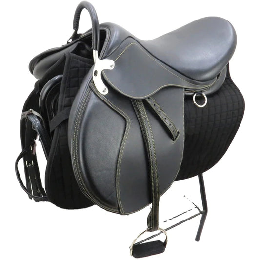Genuine Leather Made Horse Saddle For Racing High Quality Horse Riding Saddle High Quality Leather Saddle