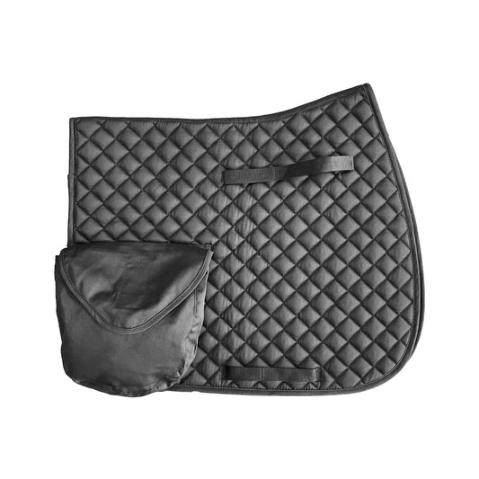 Coussinets de selle de cheval confortables en peau de mouton, équipement d'endurance pour chevaux, ensemble de coussinets de selle assortis en tissu